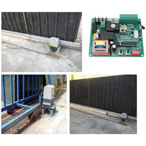 Circuit Control Board,Automatic Door Opener Control Board,Main Electronic Control Board for Sliding Gate Motor 110V 2
