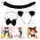 4Ensembles Ensemble Chat Oreilles Queue Costume Noir Cosplay 11