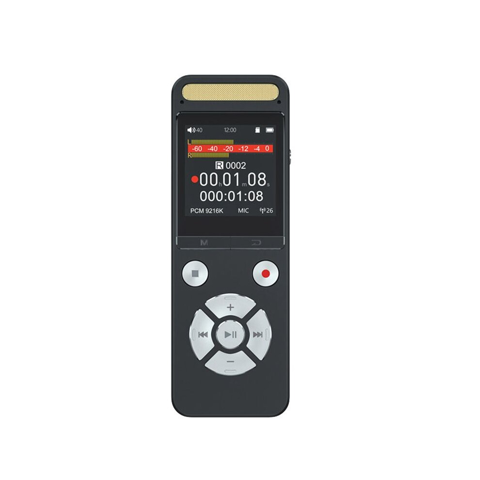 256Gb 9216Kbps Digital Voice Recorder Voice Activated Recorder With Playback Noise Reduction For Lectures Meetings 4711256739618