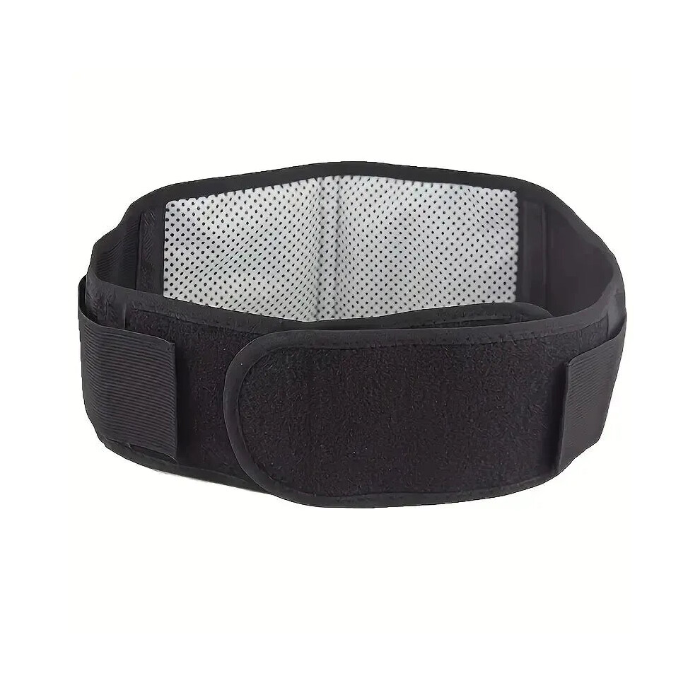Oba Black Adjustable Self-Heating Magnetic Therapy Waist & Back Support Belt