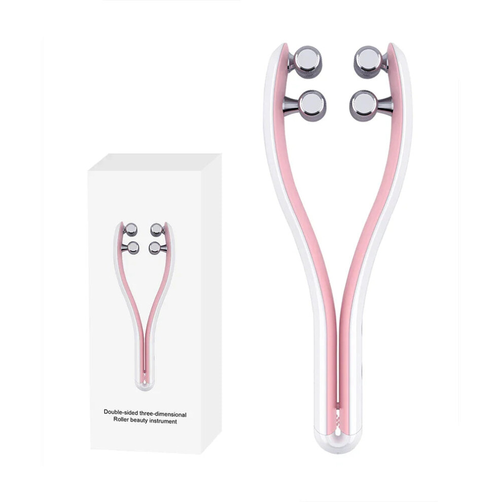 Oba Face Lifting Roller Â 3D Y-Shape Ems Microcurrent Facial Massager
