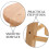 Bois Khaki Compact Pour Enfant Chaise Assise Stable 4