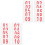 Dossards Pour Course En Polyester-Coton Durable 5