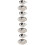 8Pcs Stackable Stainless Steel Electronic Scale Trays for Home Use 8