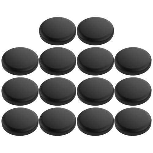 14 Pezzi Arcade Fighting Joystick Button Cap Meccanico Keycap per Hitbox Keycap per Kailh Choc Low-Profile  V1 Nero