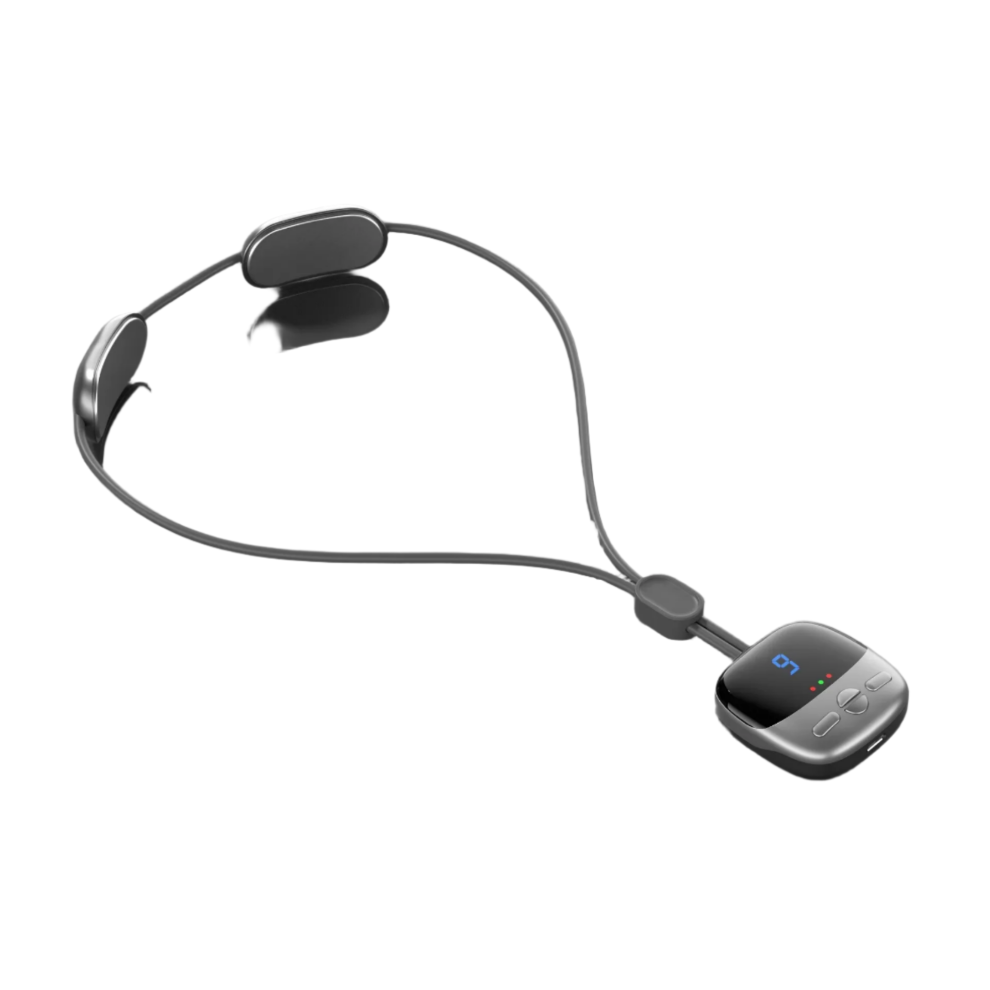 Oba Mini Smart Hanging Neck & Shoulder Massager Cervical Spine Relaxation Grey