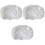 3pcs Insulation White Accessories 3