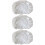 3pcs Insulation White Accessories 8