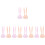 20Pièces Coupe-Sourcils Multifonction Femmes Design Lapin Compact 5
