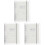 3Pièces Agenda Cahier PP Acier 4