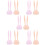 20Pièces Coupe-Sourcils Multifonction Femmes Design Lapin Compact 7