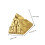 7Pièces Mini Pyramides Résine Décor Maison Style Unique 2