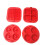 4pcs Nonstick Silicone Air Fryer Pan Set 1