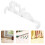 144Pièces Clips De Maintien Transparent Pour Cache-Store En 11
