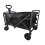 Foldable Utility Wagon with Side Pockets and Brakes 1
