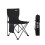 Portable Folding Steel Camping Chair with Backrest 1