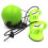 Adjustable Suction Cup Boxing Reflex Ball Speed Training Green 1