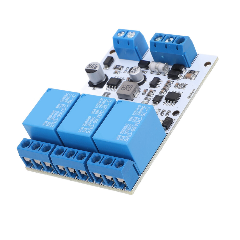 3-Channel Rs485 Ttl Relay Module With Optocoupler For Automation 4151385081217