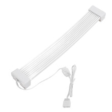 Cavo ARGB sincrono bianco da 8 pin a 28 pin, 260 mm, per la scheda madre del PC & la scheda grafica