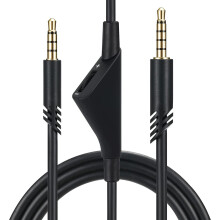 Durable And Wear Resistant Audio Extension Cable2Meter Replacement For Astro A10Inline Volume Control Cable Compatibility Easy To Use High Quality