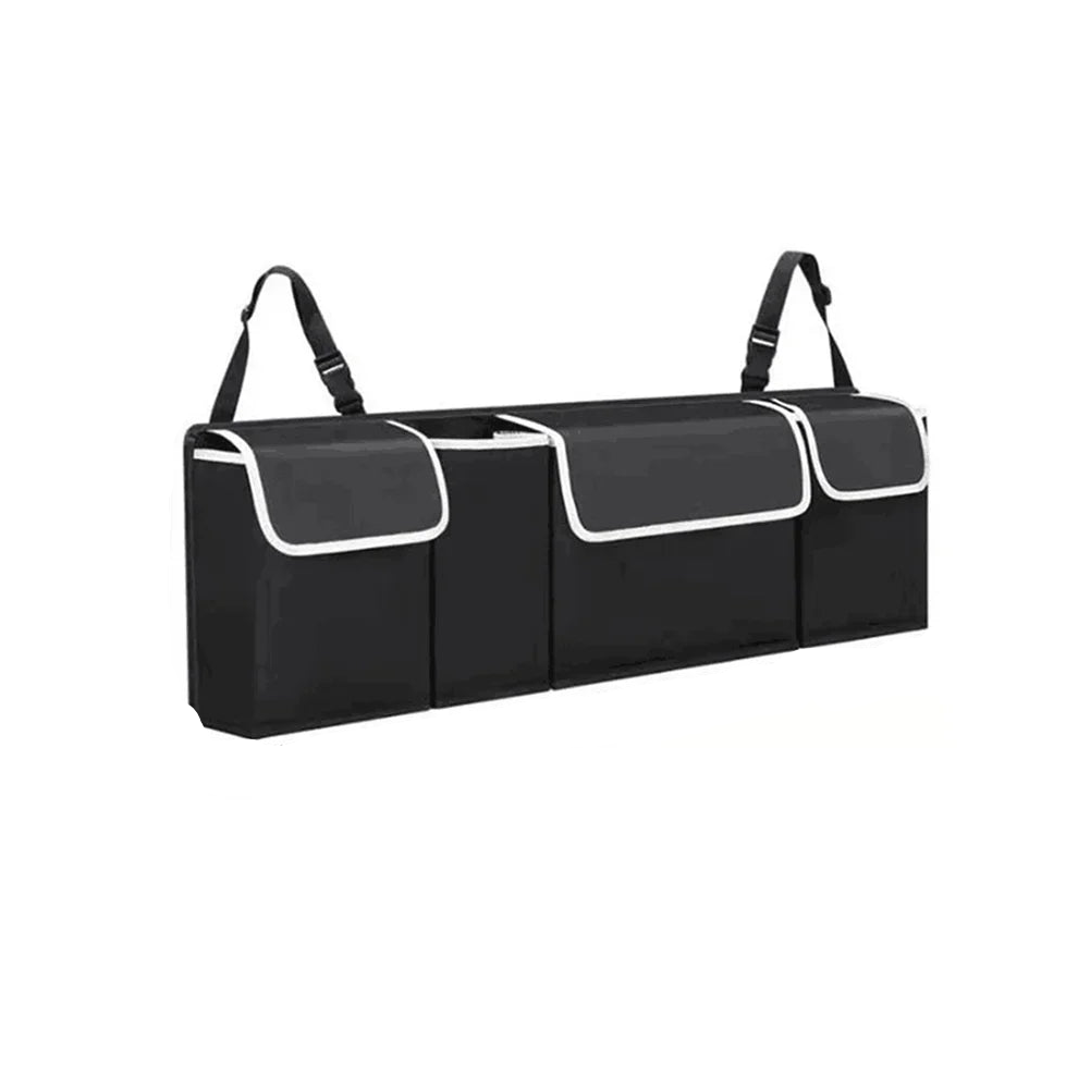 Car Trunk & Backseat Organizer High Capacity Multi Pocket Black 9362547087847