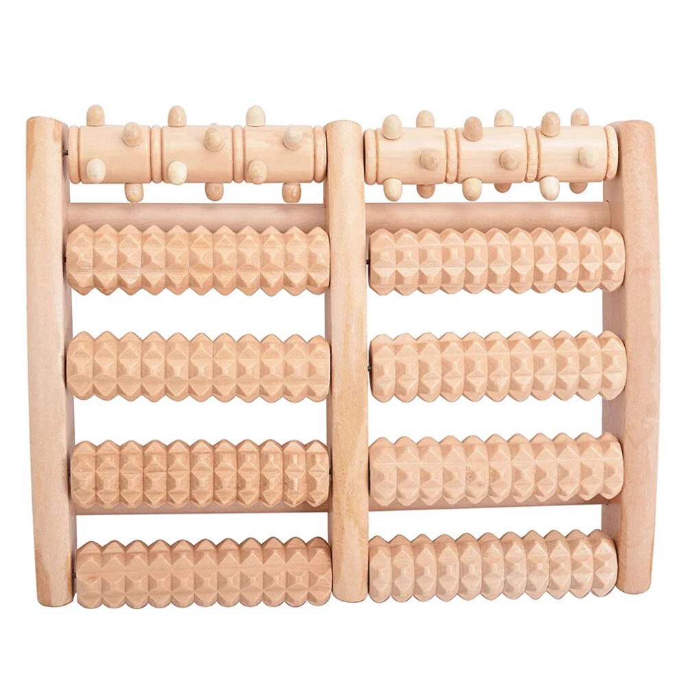 Oba Brown Foot Roller Massager Plantar Fasciitis & Neuropathy Relief