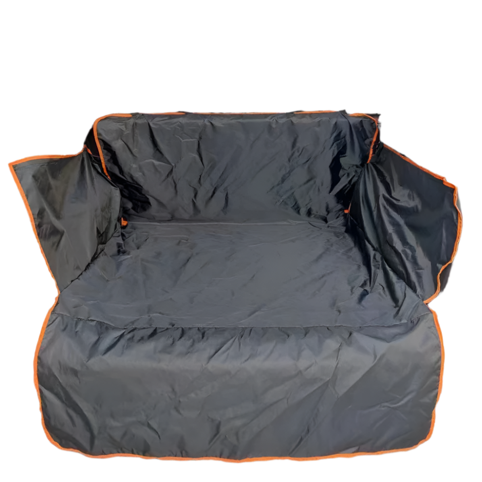 Suv Cargo Liner Waterproof Trunk Seat Cover For Back Cargo Area Black 9362547087427