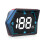 Car Head Up Display GPS Speed Display with Alarm Light Sensor Black 1
