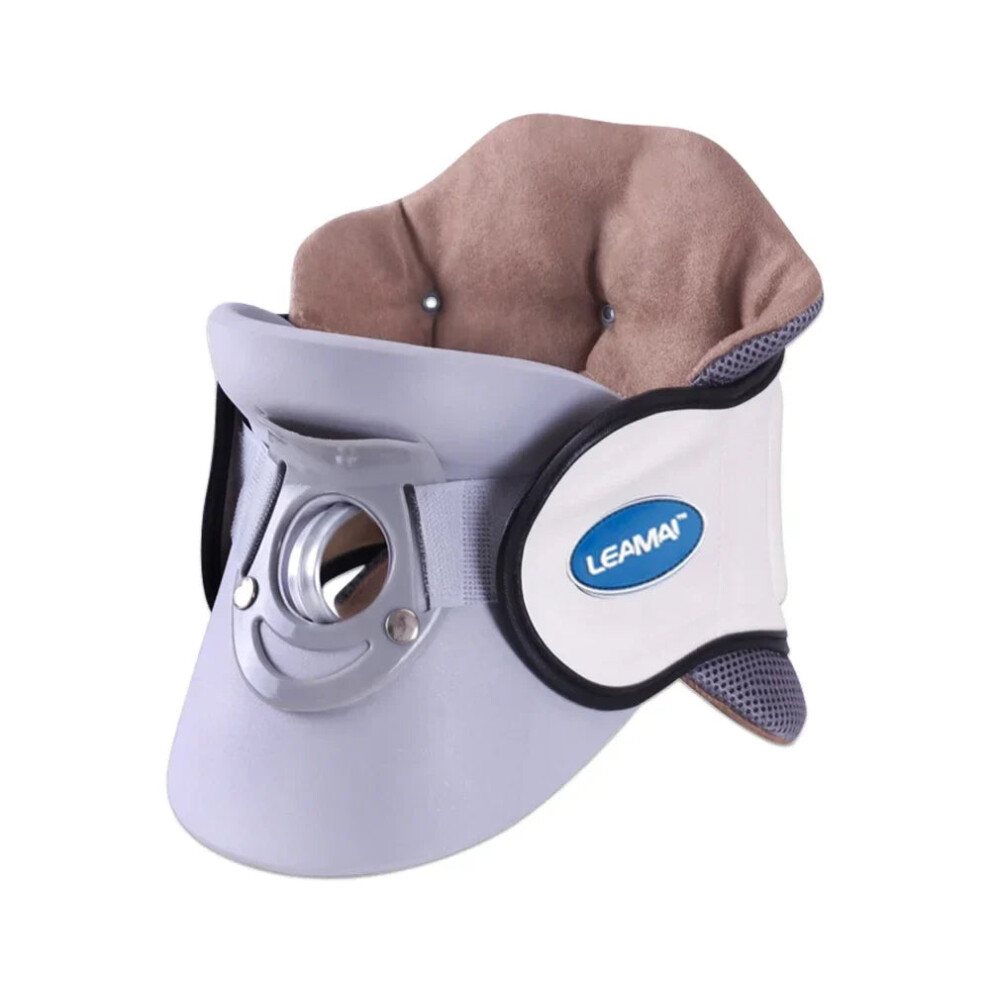 Oba White Inflatable Cervical Neck Brace Spine Traction Support