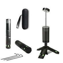 Camping LED Telescopic Flashlight Tripod Rechargeable Emergency Lamp