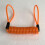 Motorcycle Disc Brake Lock Reminder Cable 120cm Spring Steel Wire AntiTheft Orange 2