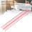 A4 Plastic Binding Combs 10Pcs 150 Pages 30 Ring Pink Easy Open Close 19mm 2