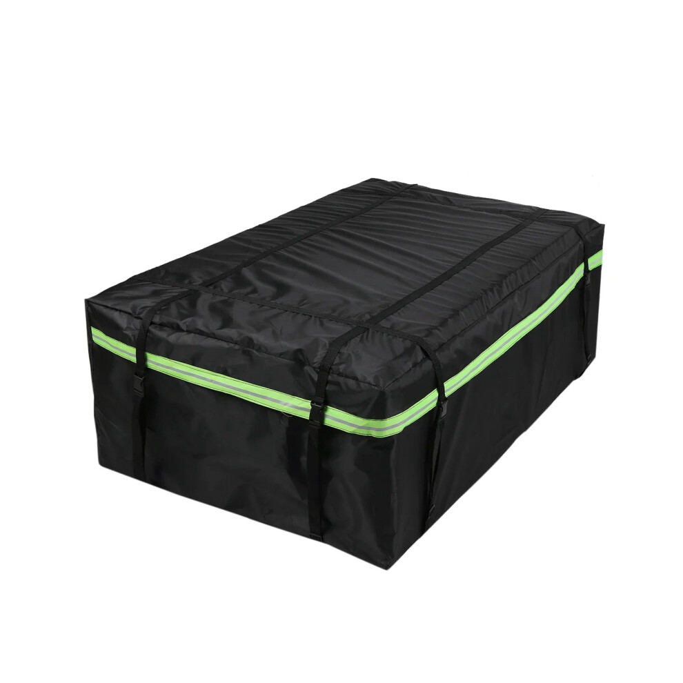 Waterproof Car Roof Cargo Bag Large Capacity Travel Carrier Black 9362547084105