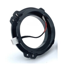 2pcs Car Audio 6.5 Inch Speaker Adapter Mount Pad Audio Special Lossless Plug Suitable for Ix35 K3 K5