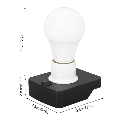 700LM Portable LED Work Light 7W E27 12-60V White for DIY Tasks 1