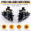 2pcs Front Bumper Fog Light Lamp with Wire for  Transporter Multivan Caravelle T5 T6 2010- 2015 2