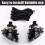 2pcs Front Bumper Fog Light Lamp with Wire for  Transporter Multivan Caravelle T5 T6 2010- 2015 6
