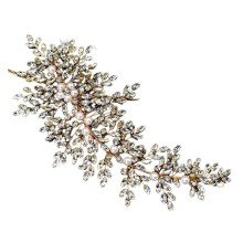 Luxury Wedding Hair Accessories DinnerParty Bridal Hair Headdress for Women Wedding Hair Combs Bridal Headpiece,B