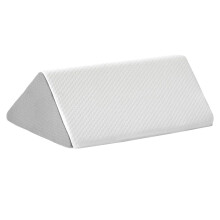 Memory Foam Wedge Pillow Body Positioner for Bedridden Support Grey