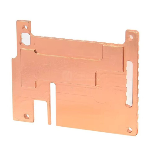 For Raspberry Pi 4 Copper Heatsink Passive Cooling Copper Case Plate 4mm 2