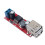 2 Port USB Expansion Hub Adapter Space Saving for  A1/A1  3D Printer Upgraded Easy Installation Accessories 5