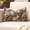 Neutral Floral Pillowcases, Plush Rectangular Cushion Covers, Decorative Farmhouse-Style Sofa Cushion Covers Brown 3
