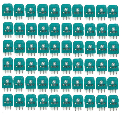 For PS5 Controller  Hall Replacement Hall Analog Joystick Potentiometer Sensor Module Axis Resistor 60Pcs 1