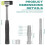 Jewelry  Stretcher Tool Kit with Rubber Mallet  Expander and Extender for  Making Sizer Shaper Adjusting 6