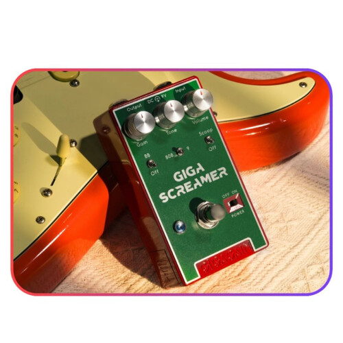 Scteamer A078GIGAIN Overdrive Pedal for Simulating Overdrive Effects - Overload Effects 1
