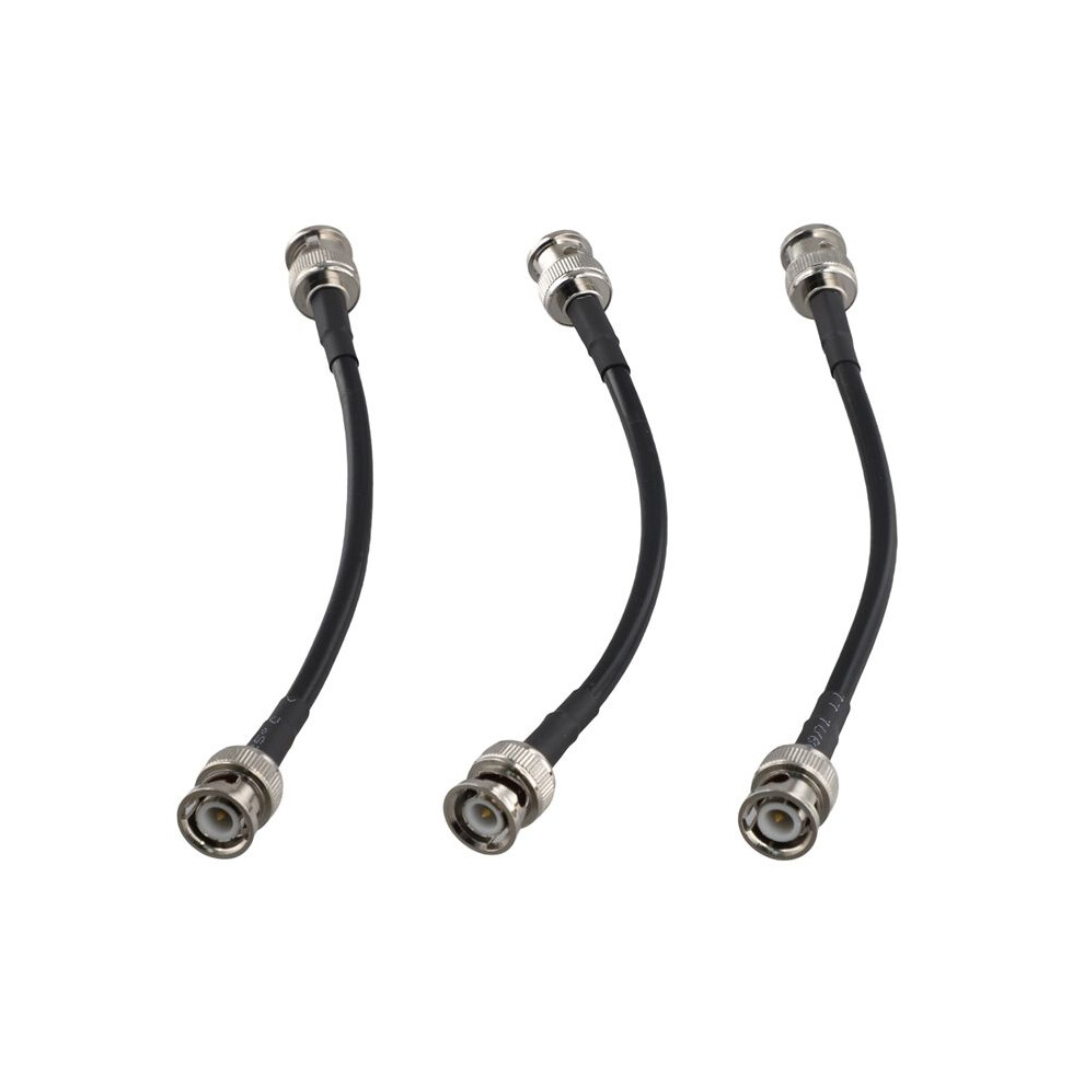 Rg58 Bnc Male Plug To Bnc Male Plug Crimp Connector Coax Jumper Cable Wire Oscilloscope Signal 0.15M 6032767149498