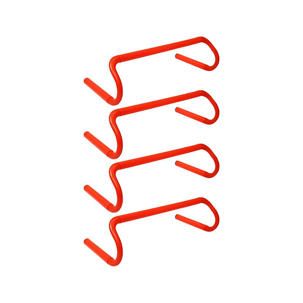 Agility Training Speed Hurdles 15Cm Football Training Hurdle Crossbar For Soccer Practice - Orange Tauoh