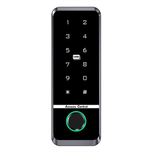 WIFI TUYA App Biometric Fingerprint Access Controller Keypad IP66 Waterproof Standalone Door Access Control System(B)
