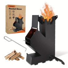 Outdoor Multifunctional Rocket Stove