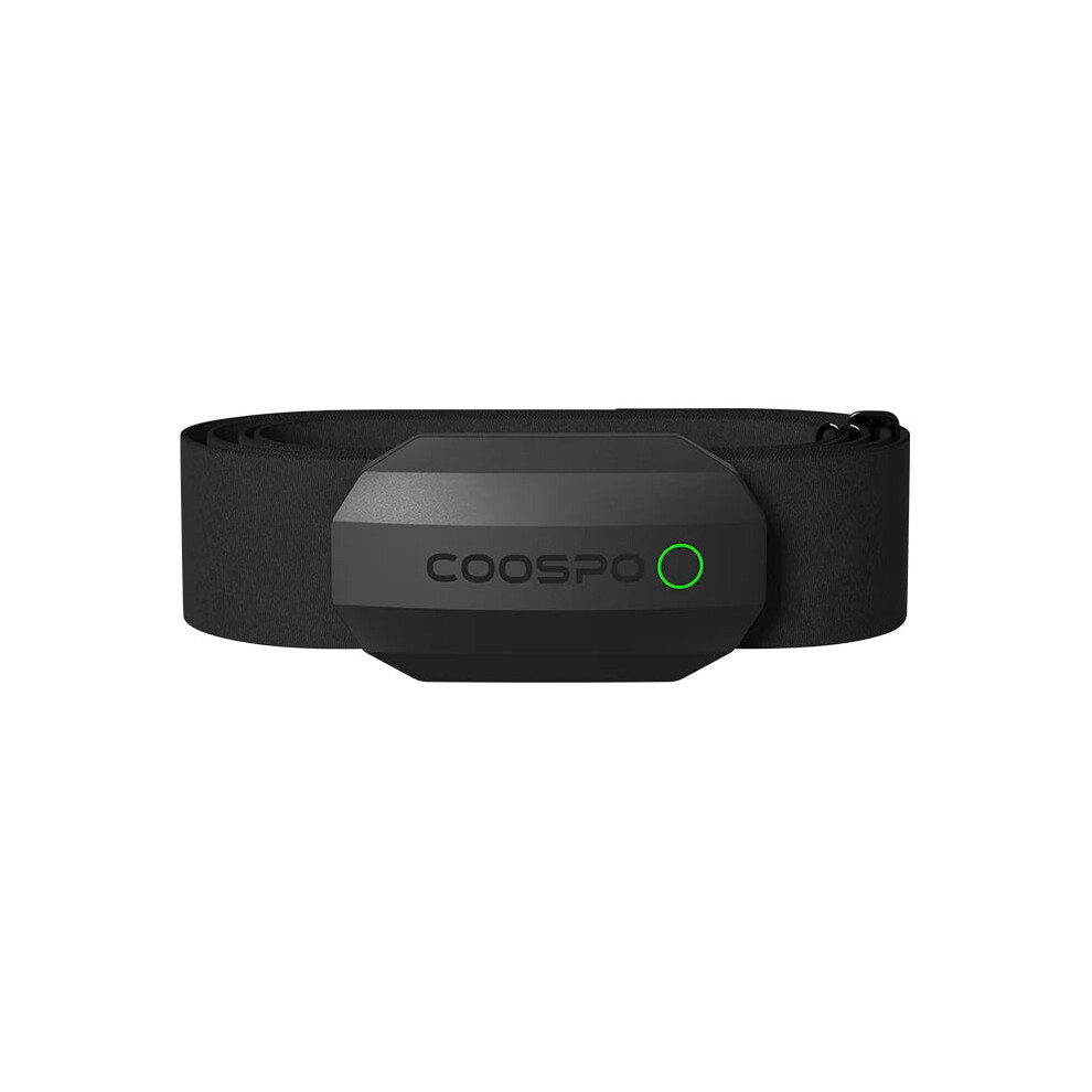 Oba Black Dual Mode Heart Rate Sensor Ant+ And Bluetooth Chest Strap